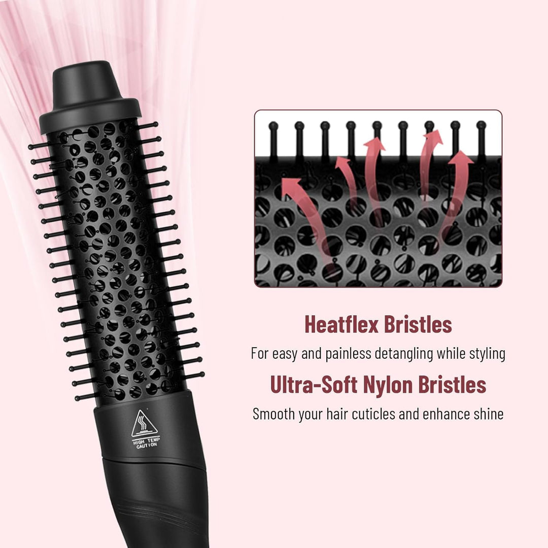 Thermal Brush, Lockenstab, Lockenbürste,38mm Thermobürste, Heisse Rundbürste für Blowout Express, Th