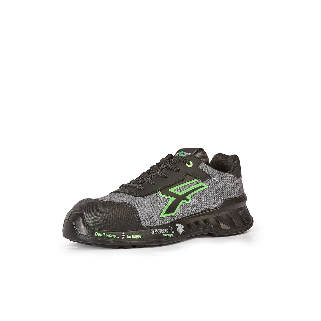U-POWER RED LEVE MIKE, Sicherheitsschuhe, leichte, durchtrittsichere Unisex-Turnschuhe, Bastsohle, I