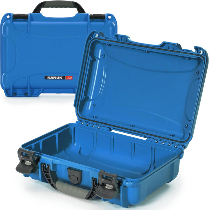 Nanuk 909 wasserdichte Hartschalenkoffer - Blau Blau leer, Blau leer