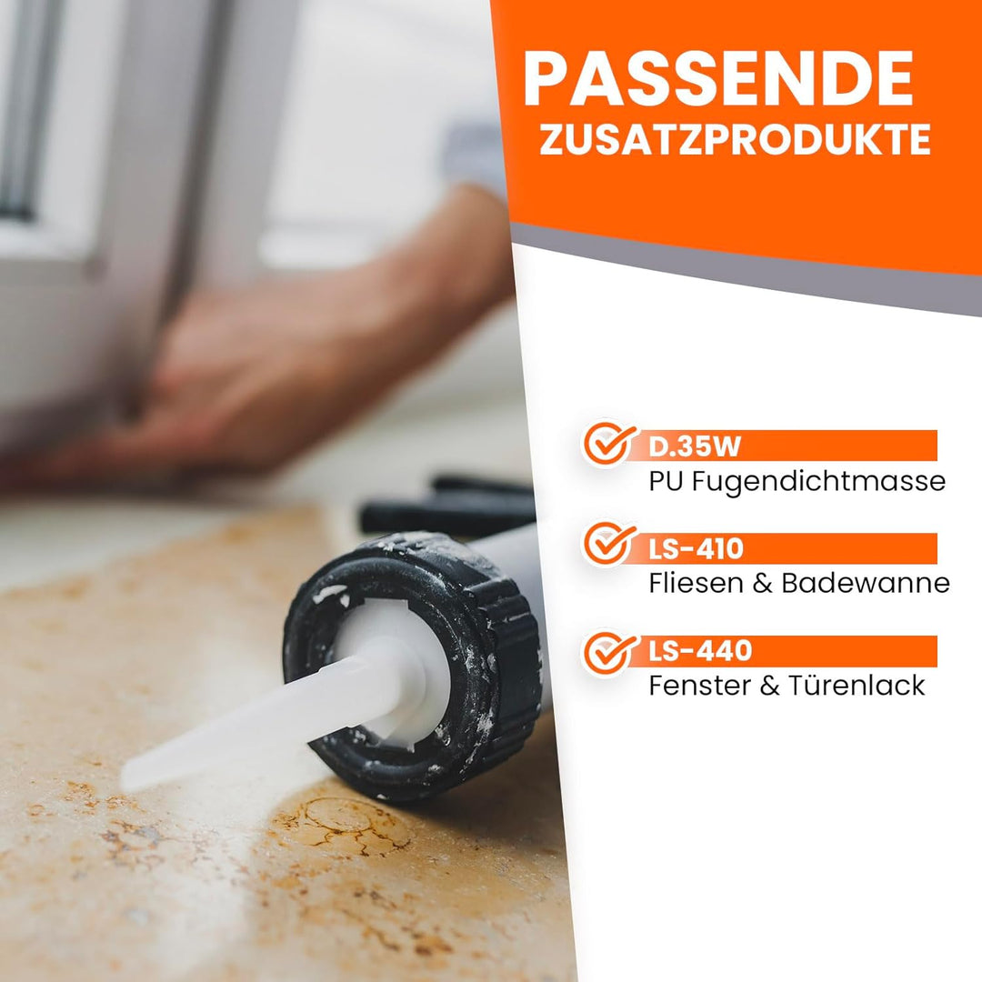 Silikonreste Entferner Set 3x250ml + Fugenentferner & Fugenglätter Werkzeug - Silikonentferner, Sili