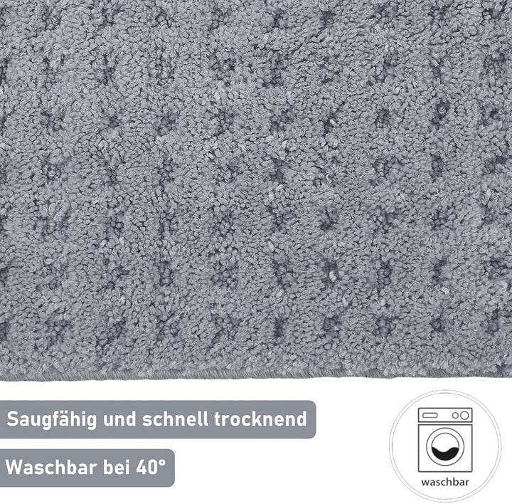 PANA Flauschiger Badvorleger in versch. Farben und Grössen • Badteppich aus weichen Mikrofasern • ru