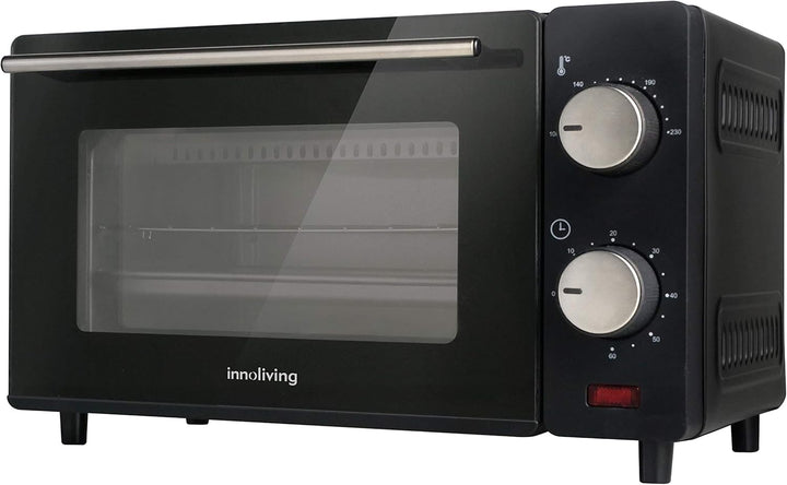 Elektroofen 10 Liter mit Thermostat und Innoliving INN-790 Timer