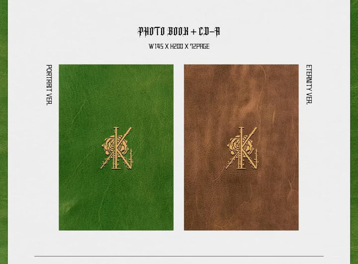 Dreamus KINGDOM - History Of Kingdom : PartⅤ. Louis 5th Mini Album+Folded Poster (Portrait+Eternity