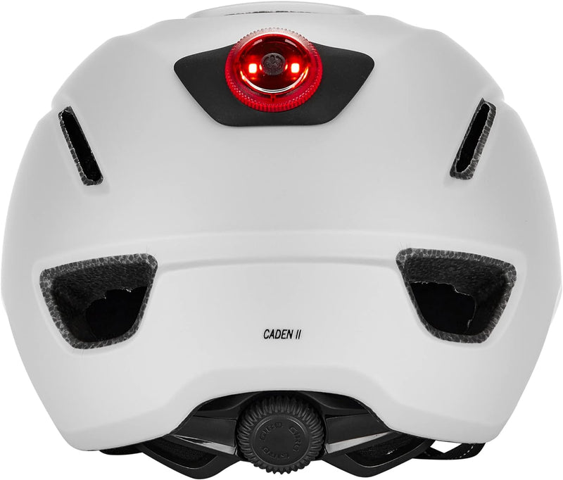 Giro Caden II LED City Fahrrad Helm matt grau 2022, M