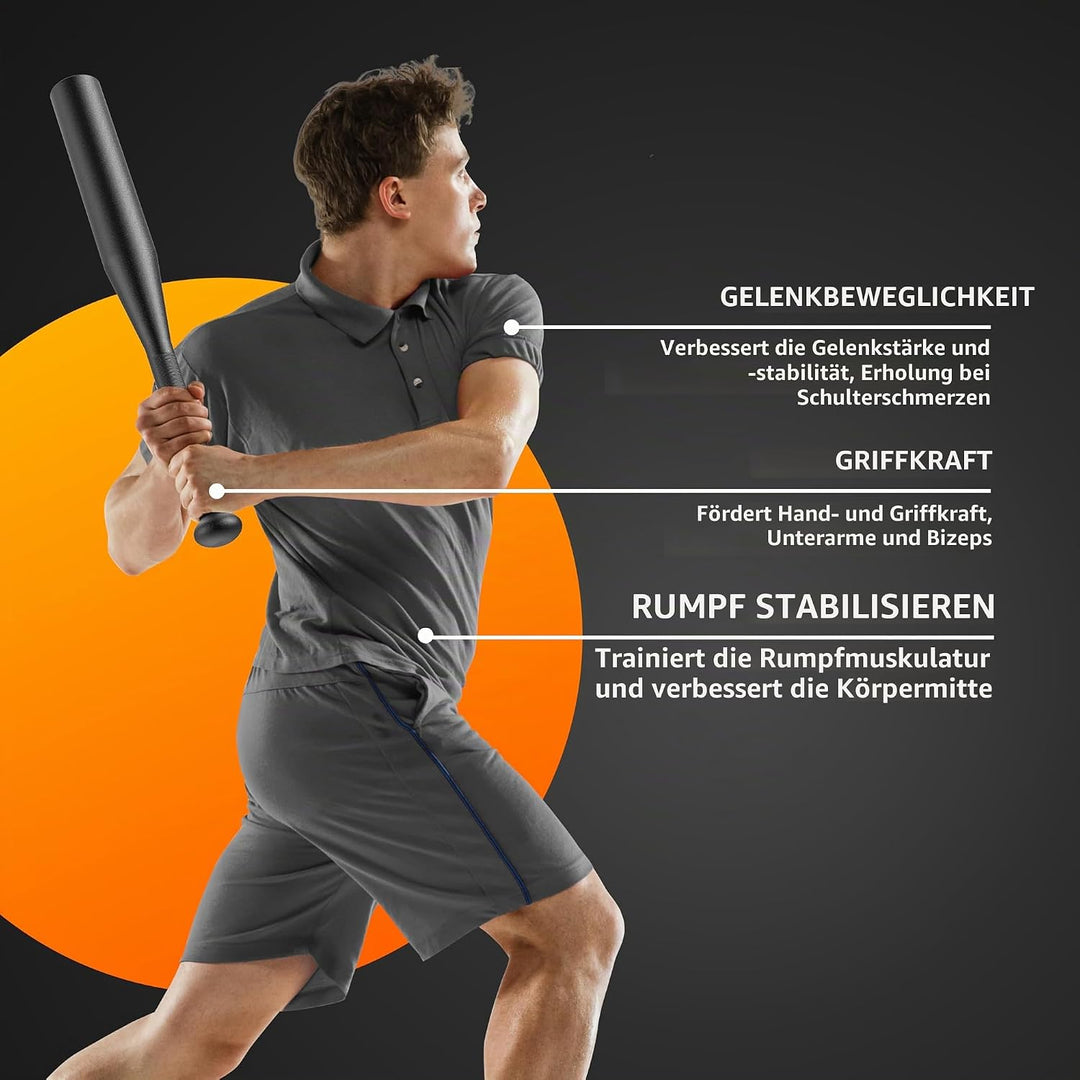 PROIRON Indian Club-Bell | Schwung-Keule für effektives Ganzkörper-Workout | In 5 verschiedenen Gewi