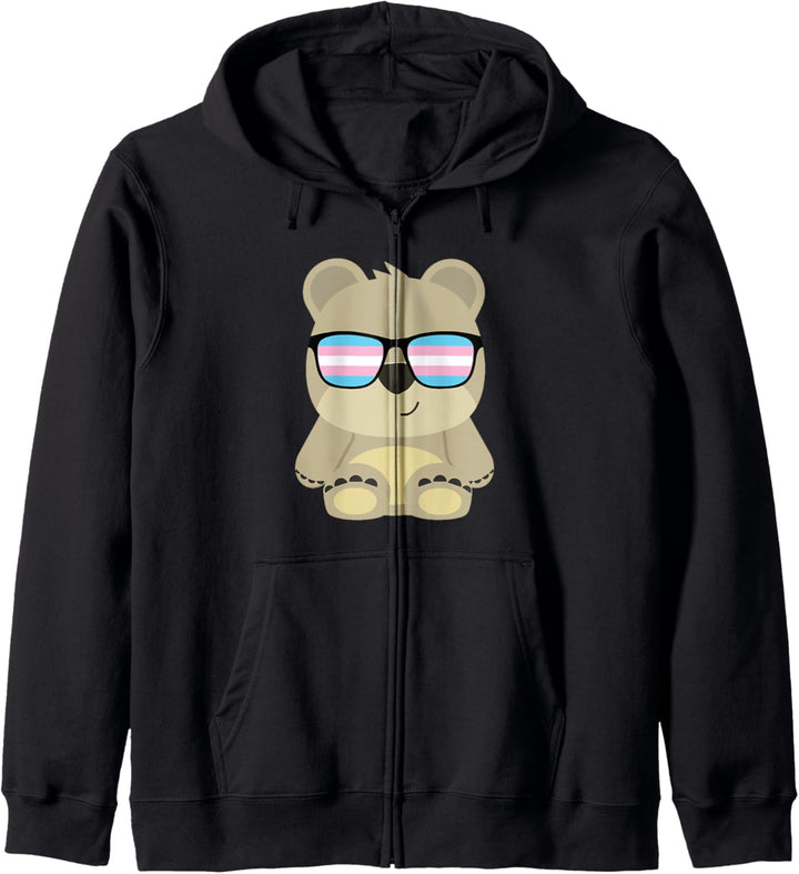 Trans Bear - Trans Pride Transgender Kapuzenjacke