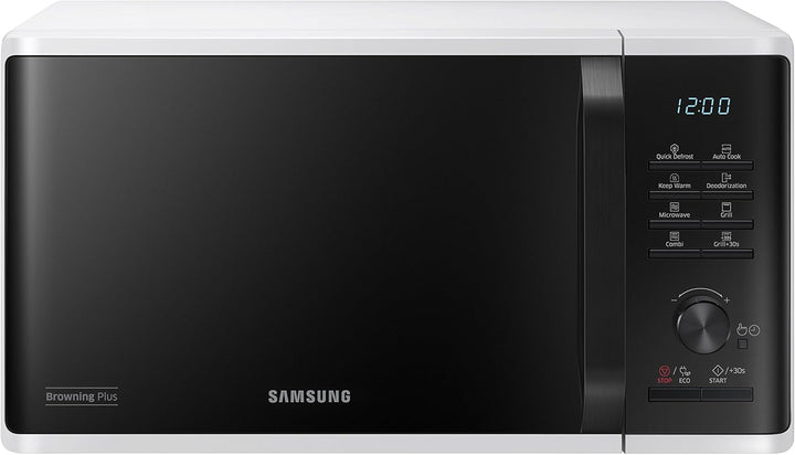 Samsung mg23 K3515aw/ET Mikrowelle mit Grill 23 Liter, 1100+800 Watt GRILL 23 Litri Weiss, GRILL 23