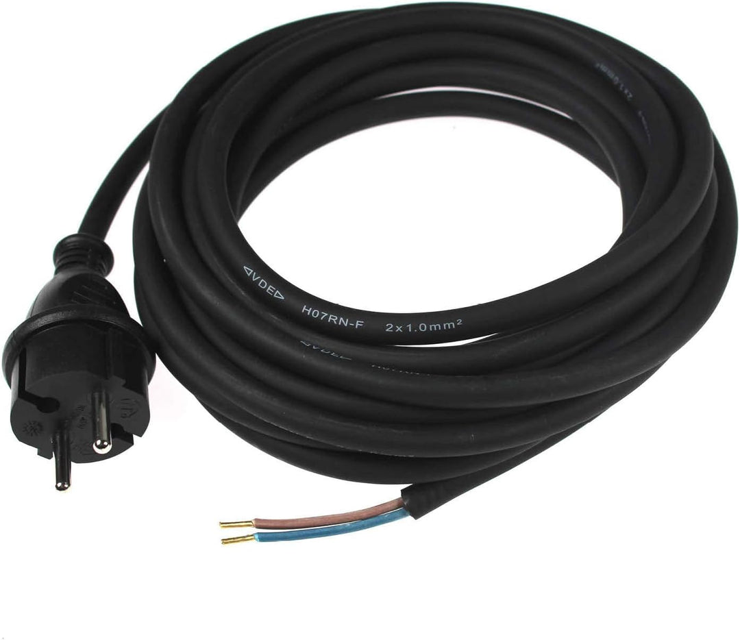 as - Schwabe Gummi-Anschlussleitung 10 m – Verbindungskabel 230 V / 16 A, H07RN-F 3G1,5 & Bohrmaschi