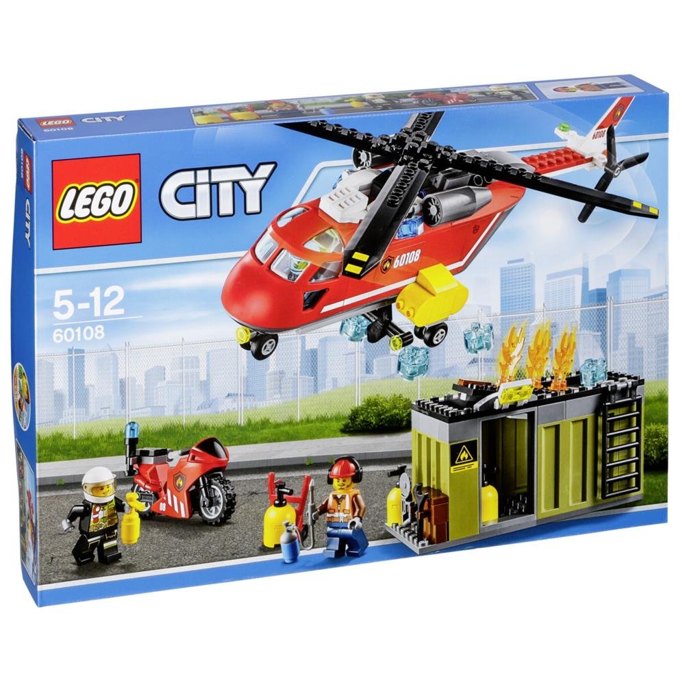 LEGO City 60108 - Feuerwehr-Löscheinheit Single, Single