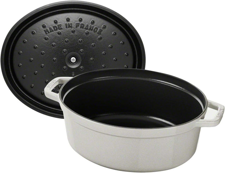 KOM OVAAL 31 CM WHITE TRUFFLE NEW CLASSIC STAUB 11031107, 31 cm