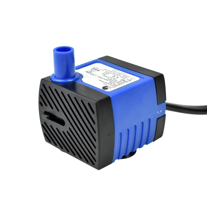 CHANCS AC 220V Wasserpumpe 2.5W 160L/H 42GPH hoher Aufzug 1.48ft kleine Tauchpumpe für Befeuchter, 2