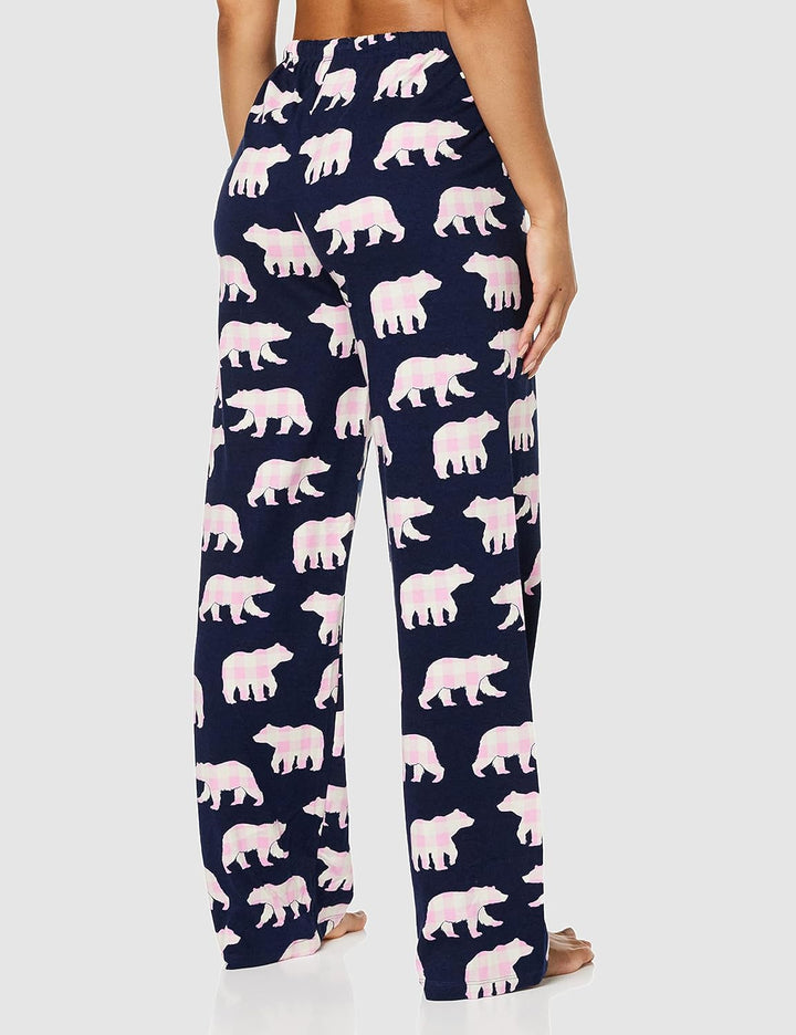 Hatley Damen Pyjamahose 42 Mama Bear Jersey, 42 Mama Bear Jersey
