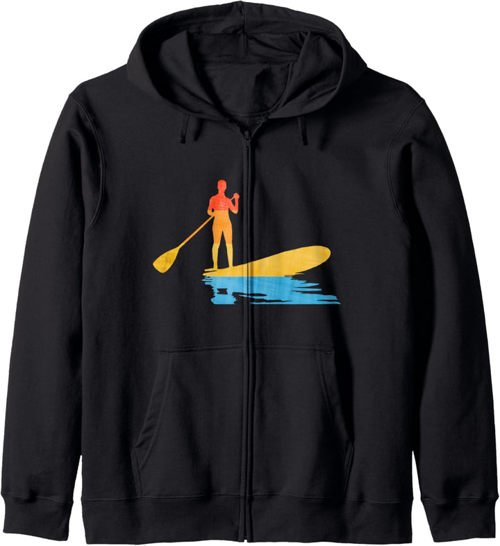 Lustiges Stand Up Paddling SUP Kapuzenjacke