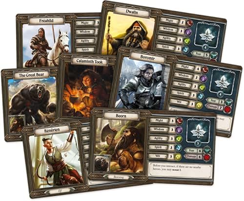 Fantasy Flight Games, Journeys in Middle-Earth: Spreading War Expansion, Miniature Game, 1 to 5 Play