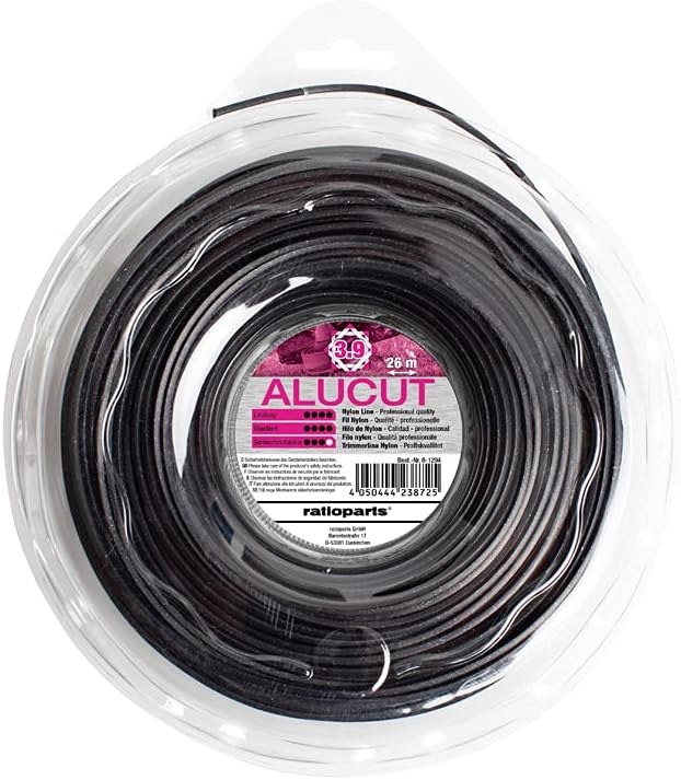 Mähfaden HYBRID TWIST Alucut 3,9mm 26m Trimmerfaden 4-Kant gedreht