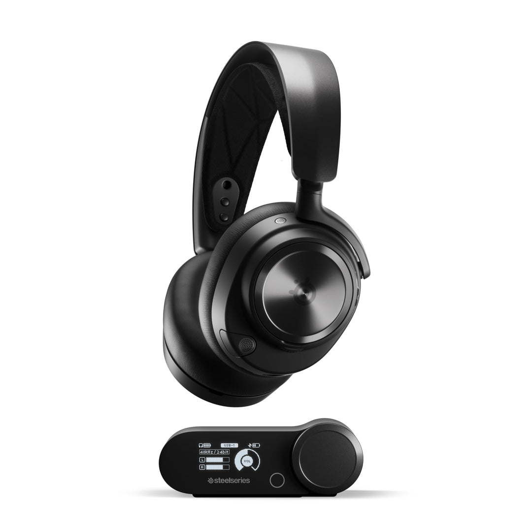 SteelSeries Arctis Nova Pro Wireless - Multi-System Gaming-Headset – Hi-Fi-Treiber – Active Noise Ca