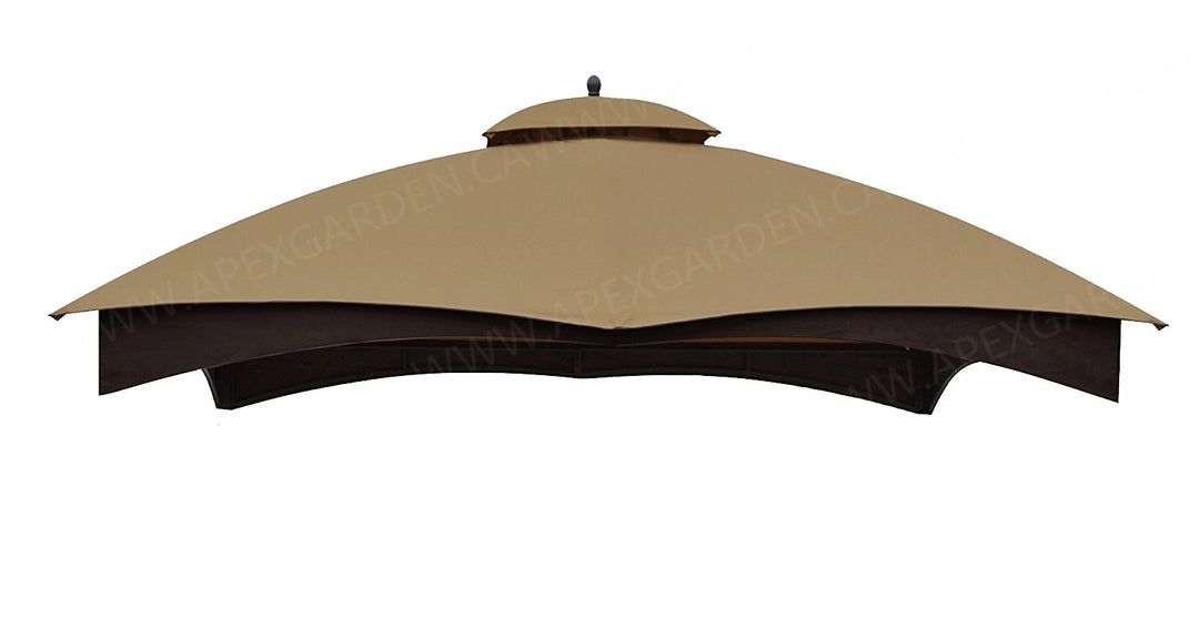 APEX GARDEN Ersatz-Baldachin für Lowe's Allen Roth 10X12 Pavillon #GF-12S004B-1 beige, beige