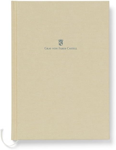 Graf von Faber-Castell 188626 Buch mit Leineneinband A5 goldbraun