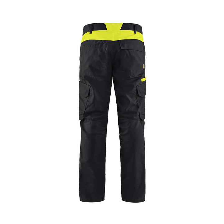 Blakläder Industrie Arbeitshose mit Stretch 46 Schwarz, Gelb, 46 Schwarz, Gelb