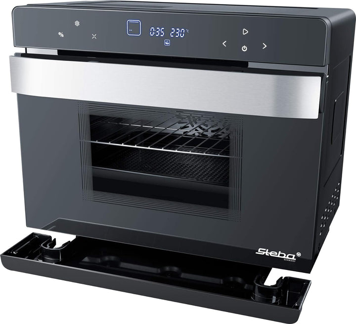 Steba Multifunktions-Dampfbackofen DG 30, Backofen mit Hei?dampf zum schonenden Schnellgaren, Wirksa