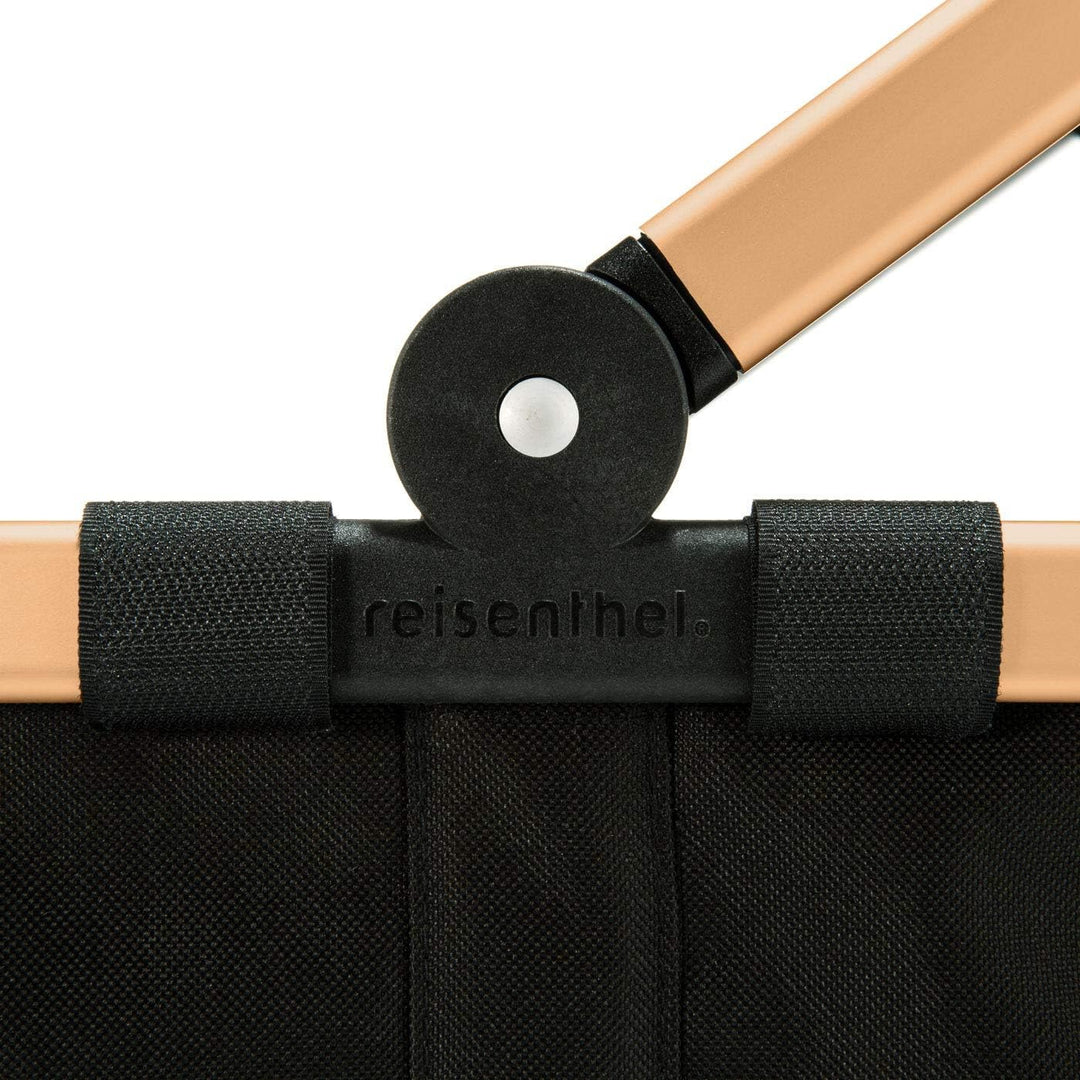 reisenthel carrybag frame gold/black Masse 48 x 29 x 28 cm/Volumen: 22 l