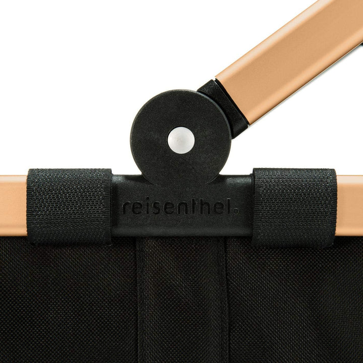 reisenthel carrybag frame gold/black Masse 48 x 29 x 28 cm/Volumen: 22 l
