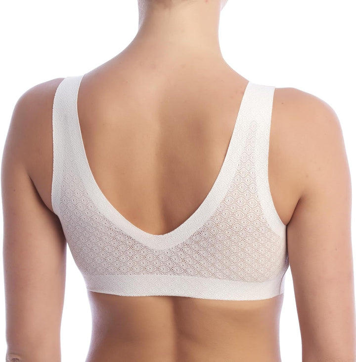 Sloggi Damen Zero Feel Lace Bralette Bustier, Undurchsichtige XS Angora, XS Angora