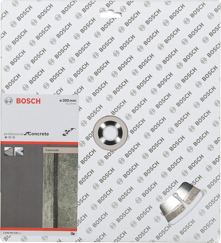 Bosch Professional 1x Diamanttrennscheibe Standard for Concrete (für Beton, Porenbeton, Ø 300 x 22,2