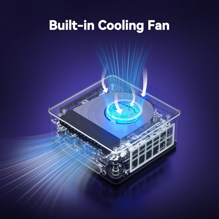Intel NUC 13 Pro Mini PC, Core i7-1360 Prozessor Mini Computer (12C/16T/18M Cache), 32GB DDR4 1TB SS