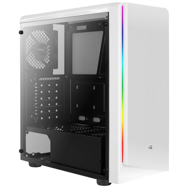 AeroCool Computergehäuse, Weiss, Única Weiss RIFT, Weiss RIFT