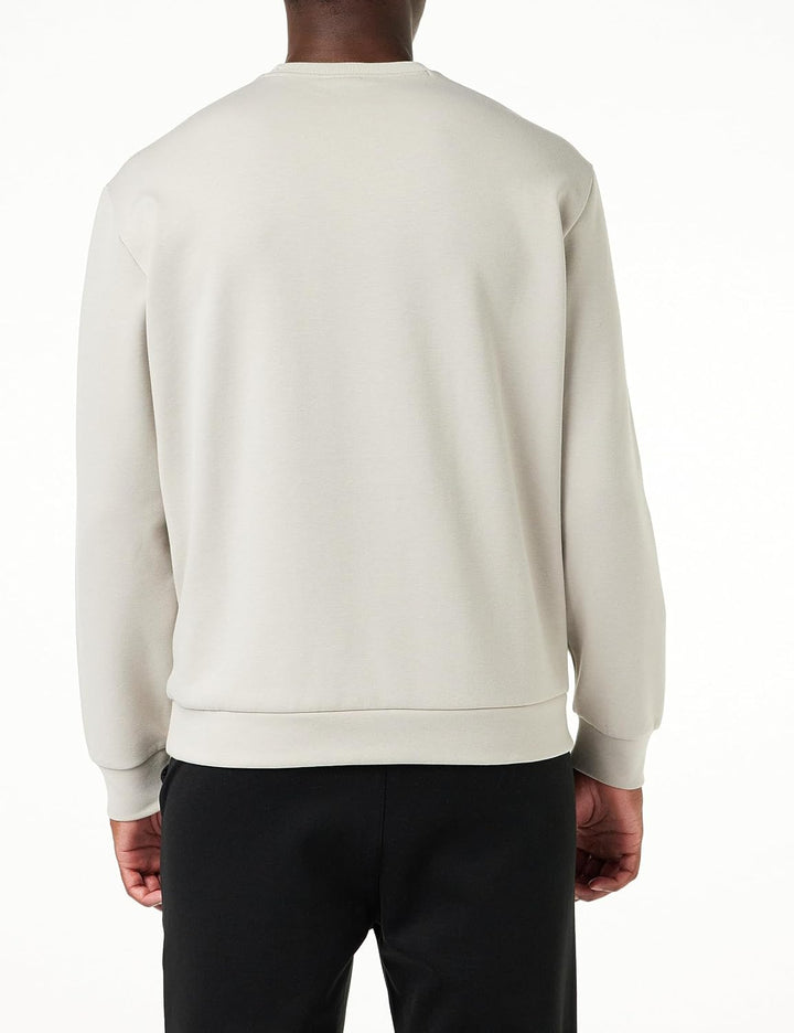 Champion Herren Legacy American Tech Interlock Crewneck Poly-Baumwolle Sweatshirt XL Silber Grau, XL