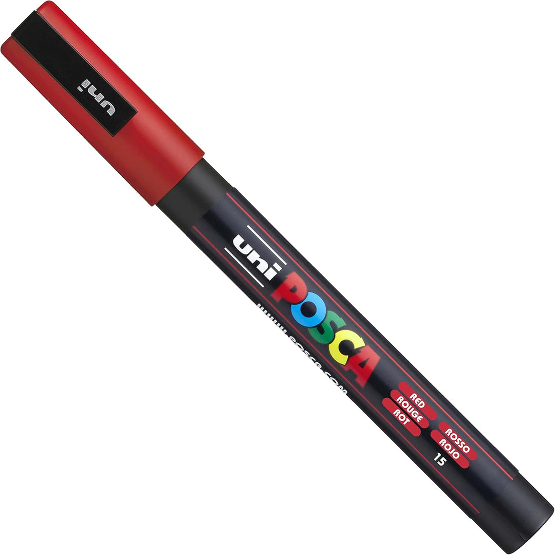POSCA – PC-3M – Farbmarker-Kunststifte – 0,9–1,3 mm – 8er-Set in Geschenkbox (Halloween Tones), Hall