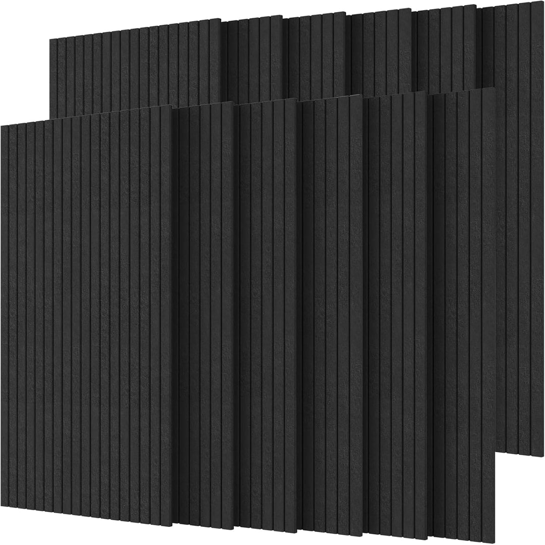 TONOR 12 Pack Akustikpaneele selbstklebend, 120x60x0.9 cm Schalldämmung Schallschutz wand Schallschu