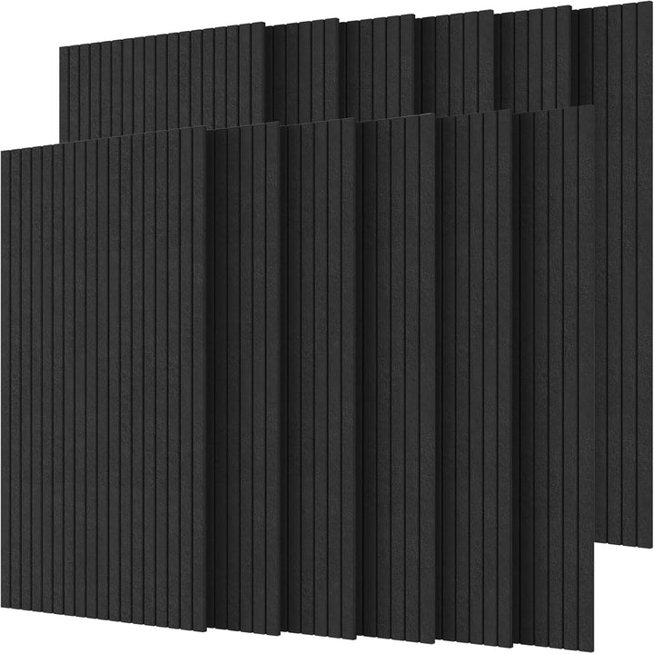 TONOR 12 Pack Akustikpaneele selbstklebend, 120x60x0.9 cm Schalldämmung Schallschutz wand Schallschu