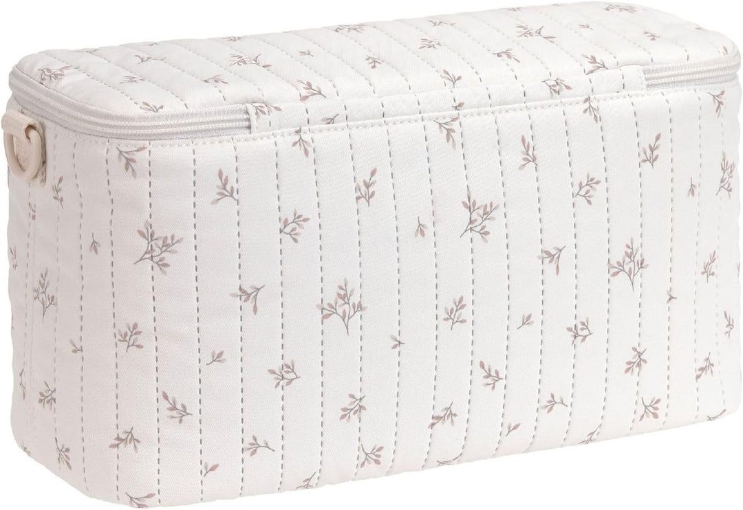 LÄSSIG Umhängetasche Enoa Buggy Organizer Miracle of Nature Leaves creme