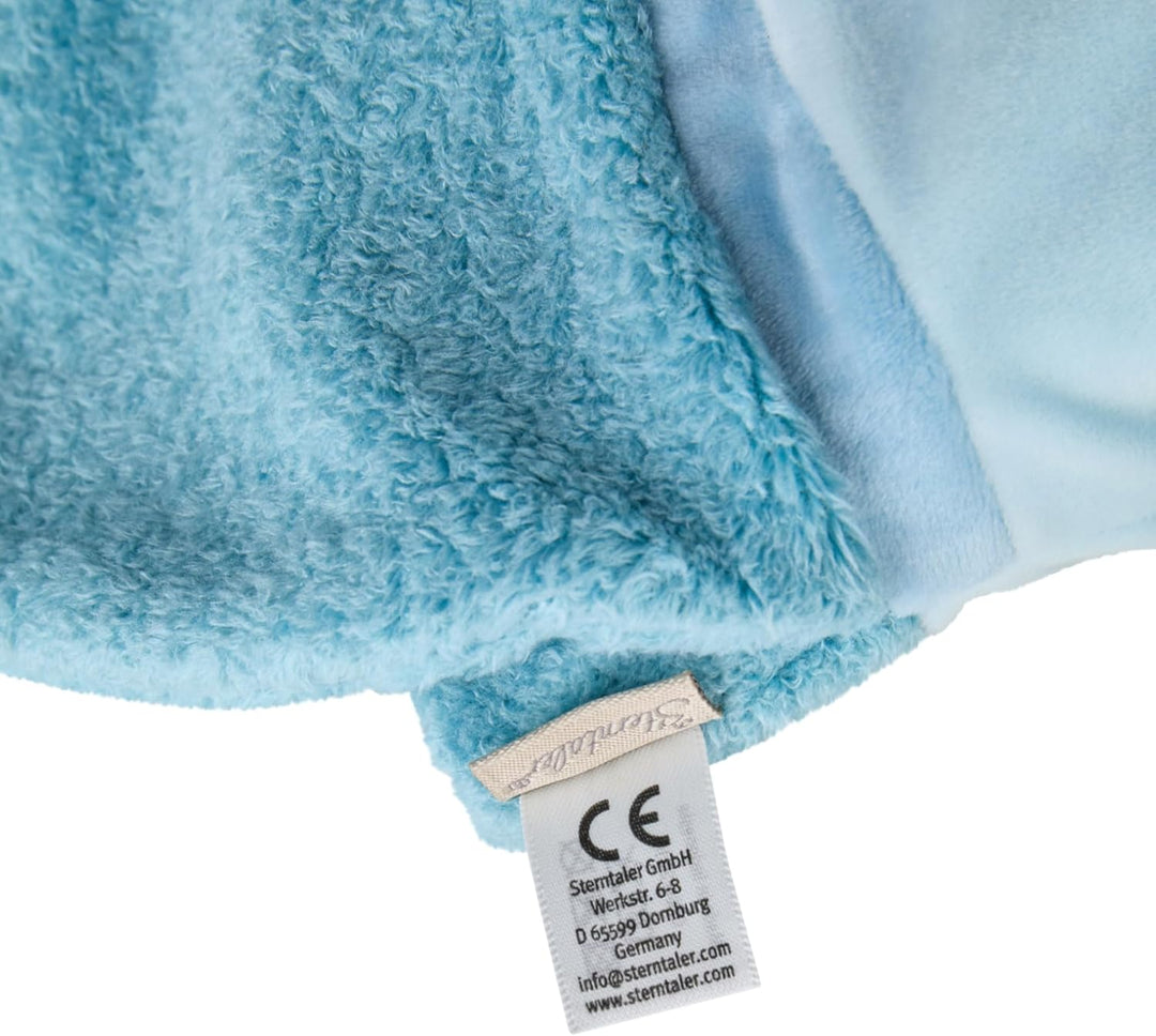 Sterntaler Handpuppe Wassermann aus weichem Flausch, Kinder- und Babyspielzeug, Kopf wattiert mit Po