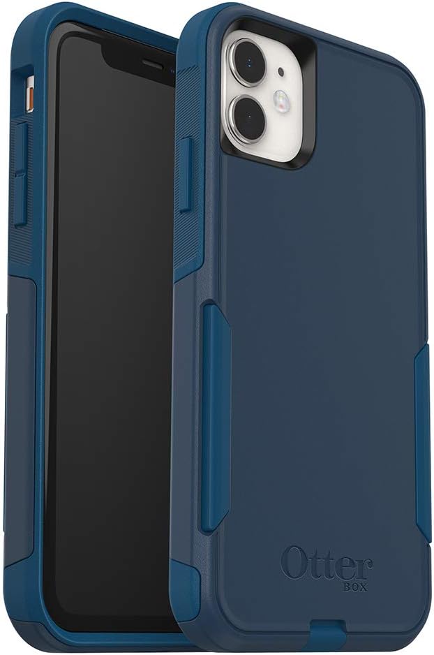 OtterBox Commuter Series Schutzhülle für iPhone 11 – Massgeschneidert (Blazer Blue/Stormy Seas Blue)