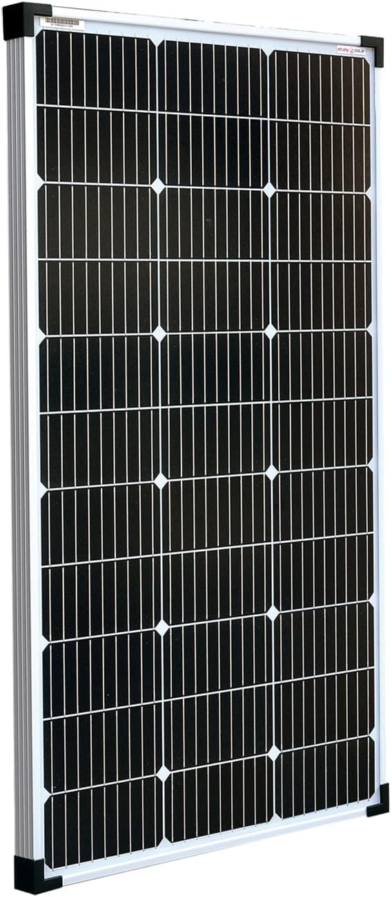 enjoy solar PERC Mono 12V 9-Busbars (9BB) 166 * 166mm Monokristallines Solarpanel ideal für Wohnmobi