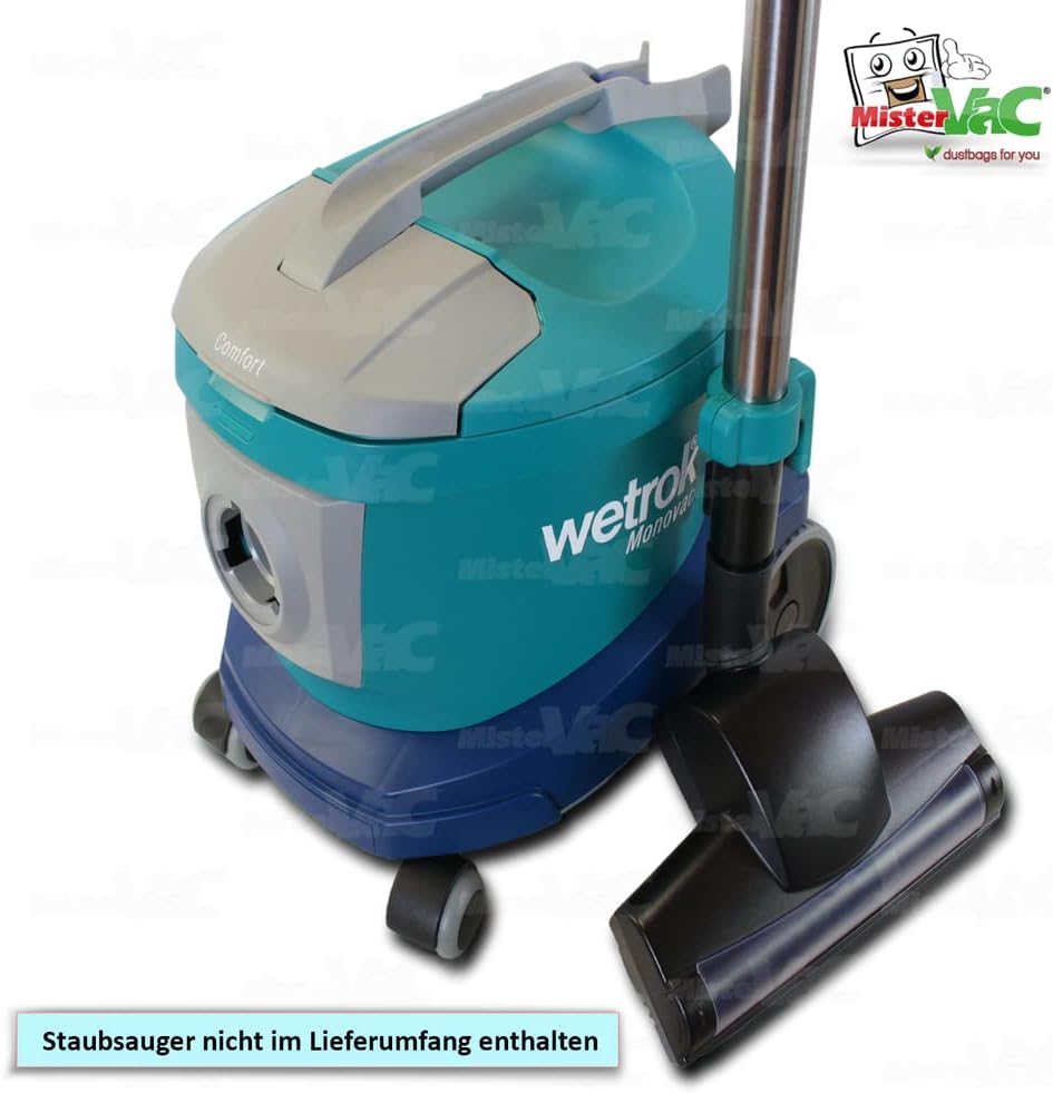 MisterVac Staubsaugerdüse Bodendüse Turbodüse Ersatzdüse kompatibel mit Wetrok Monovac Comfort 6