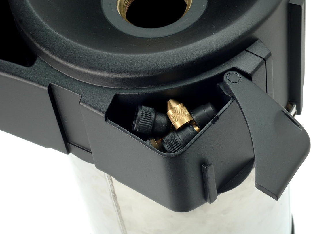 GLORIA Hochleistungssprühgerät 410 T Profiline | 10 L Füllinhalt | Profi-Drucksprüher aus Stahl | Mi