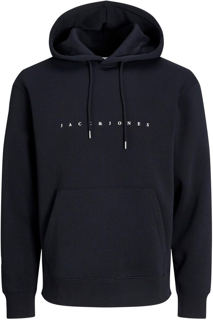 JACK &amp; JONES Herren Hoodie Kapuzenpullover JJESTAR JJ Sweat Hood - Relaxed Fit XS Cocoa, XS Cocoa