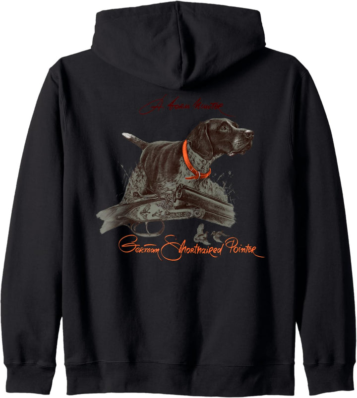 Deutsch Kurzhaar Back Kapuzenjacke