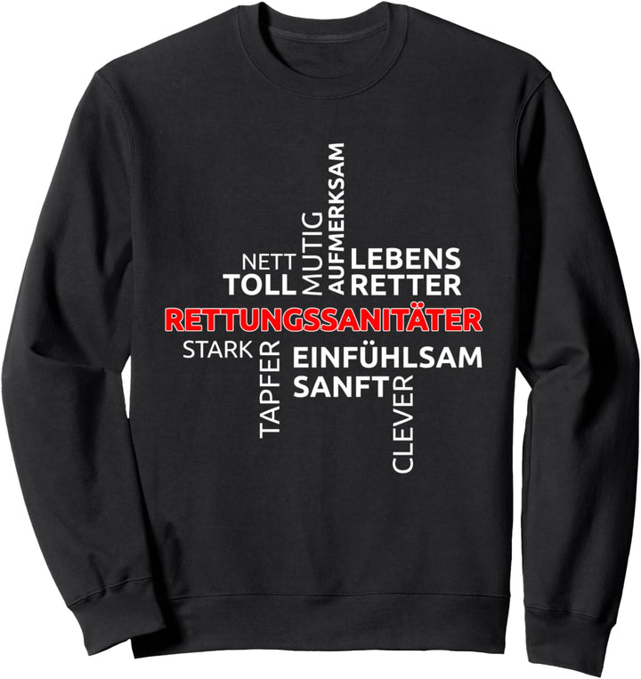 Rettungssanitäter Rettungsdienst Sanitäter Sweatshirt