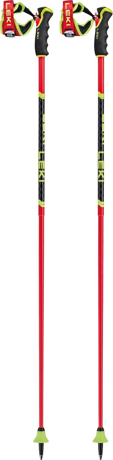 LEKI REKI Skistock GS Stock 2023 VENOM GS 3D 120 cm hellrot, 120 cm hellrot