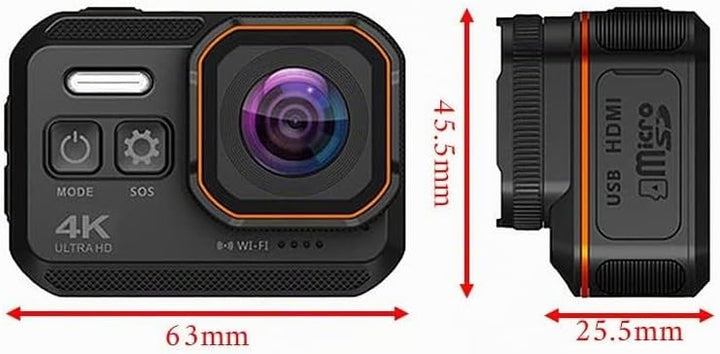 Tourtecs Motorrad Action Kamera 4K
