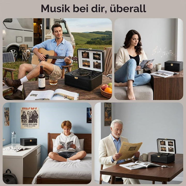 CD Player Tragbar Bluetooth: Kegaudio Radio mit CD-Player Tragbarer mit Lautsprecher Fernbedienung U