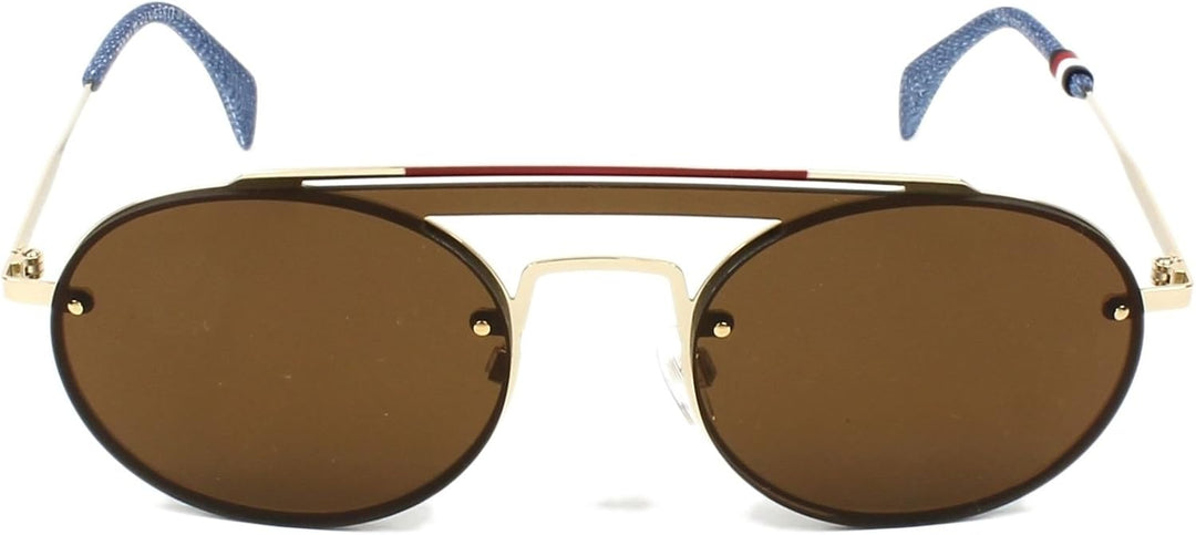 Tommy Hilfiger Damen TH Gigi HADID3 70 J5G 99 Sonnenbrille, Gold (Gold/Brown)