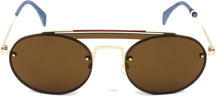 Tommy Hilfiger Damen TH Gigi HADID3 70 J5G 99 Sonnenbrille, Gold (Gold/Brown)