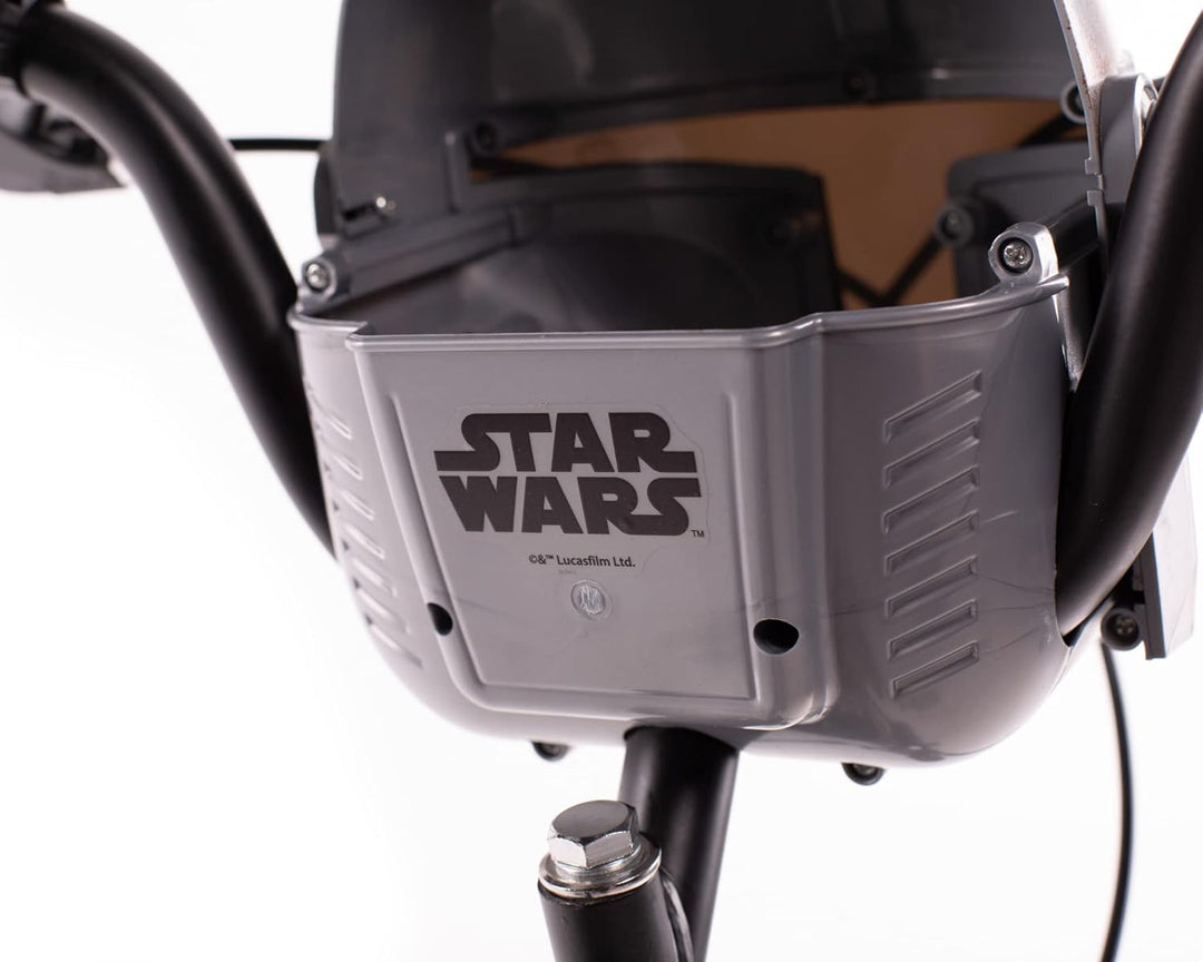 Huffy Jungen Star Wars Mandalorian Kinderfahrrad 16 Zoll, grau, 40,6 cm
