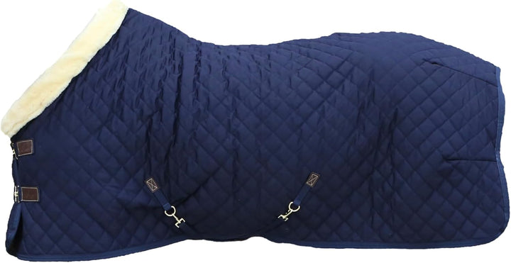 KENTUCKY HORSEWEAR Pferdedecke aus hochfestem Polyesterstoff – Stalldecke mit abnehmbaren Bauchgurte